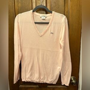 Lacoste Women’s V-Neck Sweater